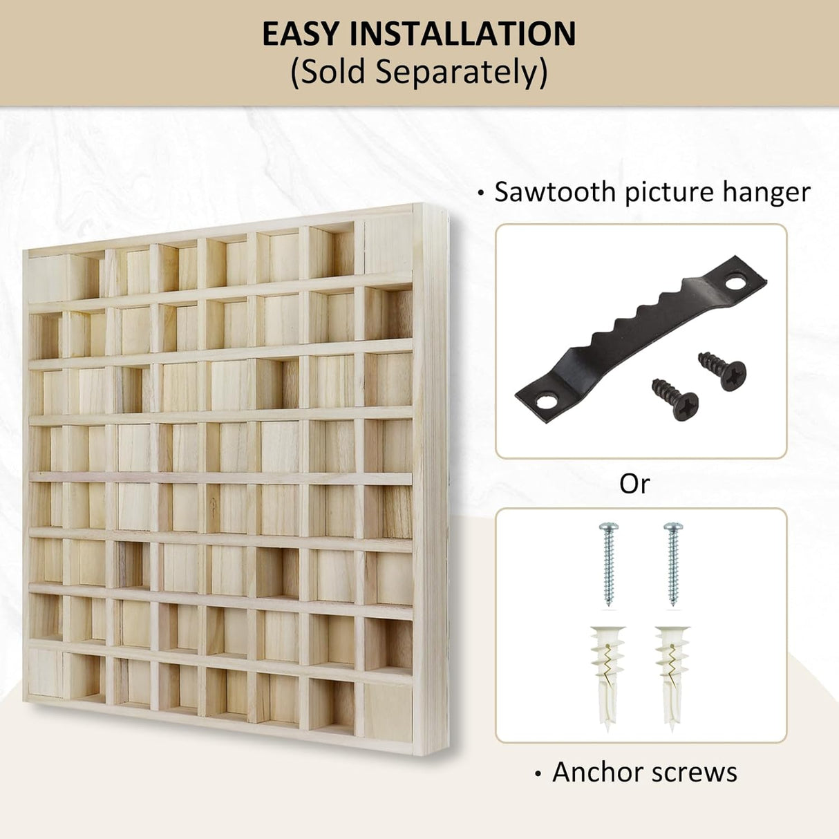 Difusor Acústico BXI 24x24x2.8 Pulgadas - Tratamiento 2D