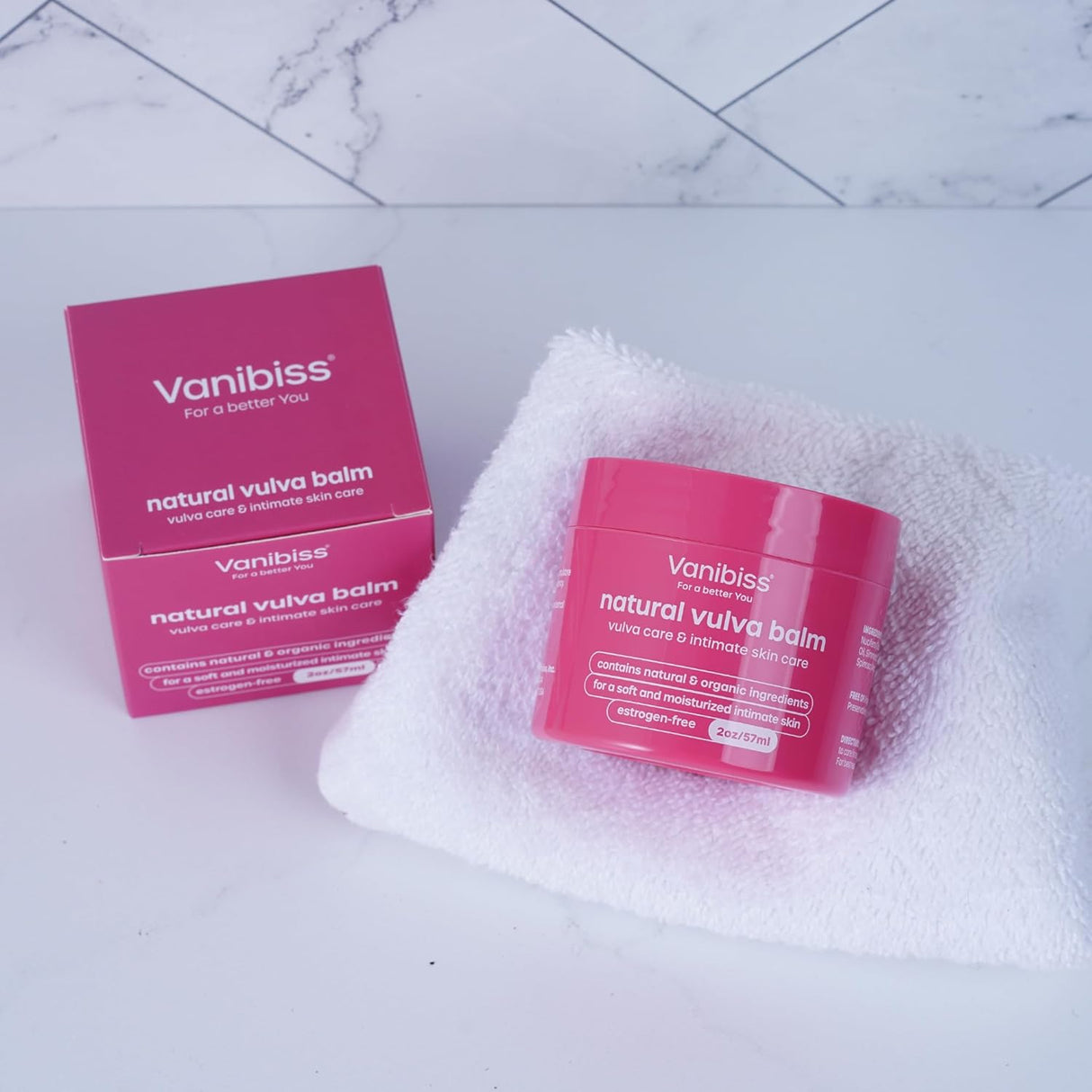 Vanibiss Natural Vulva Balm Crema Vulva y crema hidratante