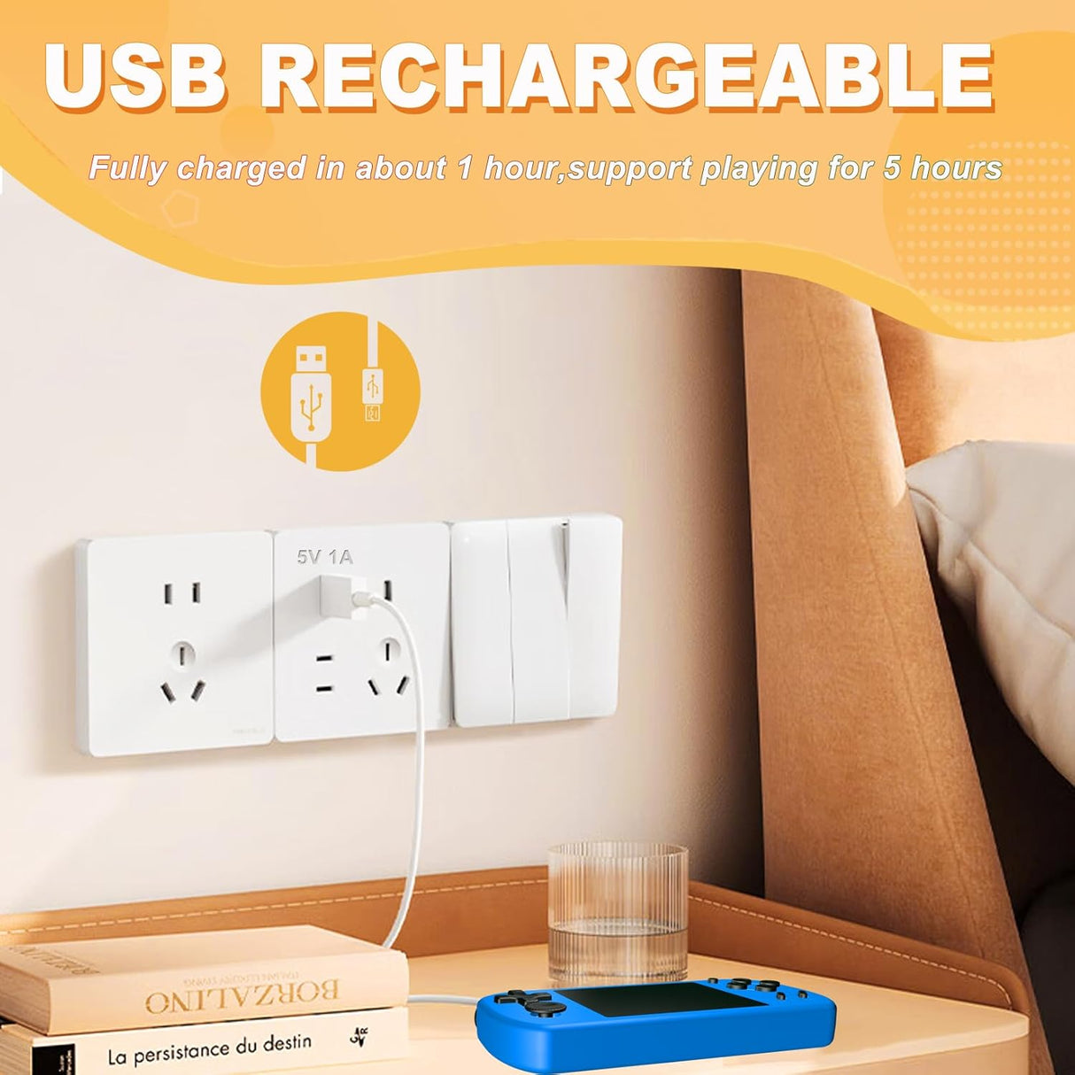 Consola de juegos de 270 videojuegos retro CULAGEiMi