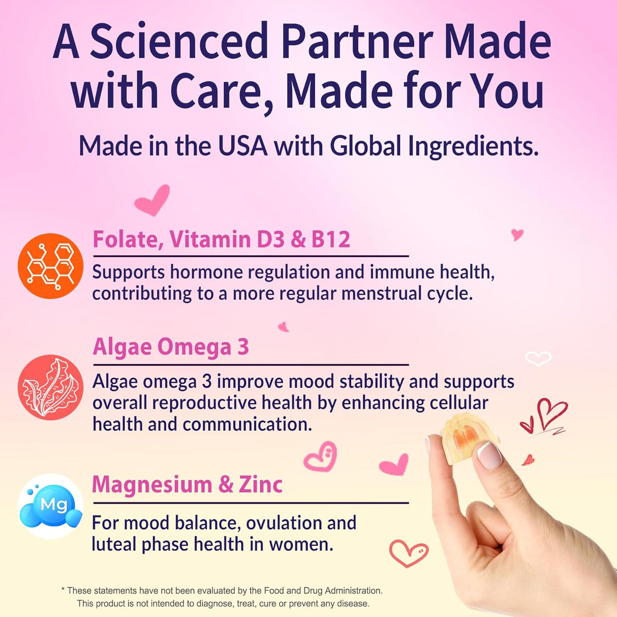 Gomitas inositol sin azúcar – suplemento Hormonal 40:1