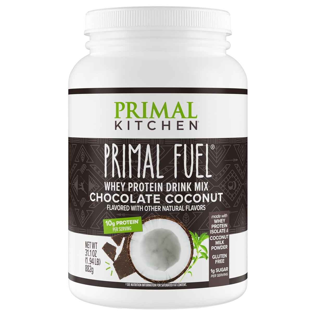 Primal Fuel Proteína de Suero Chocolate Coco Primal Kitchen