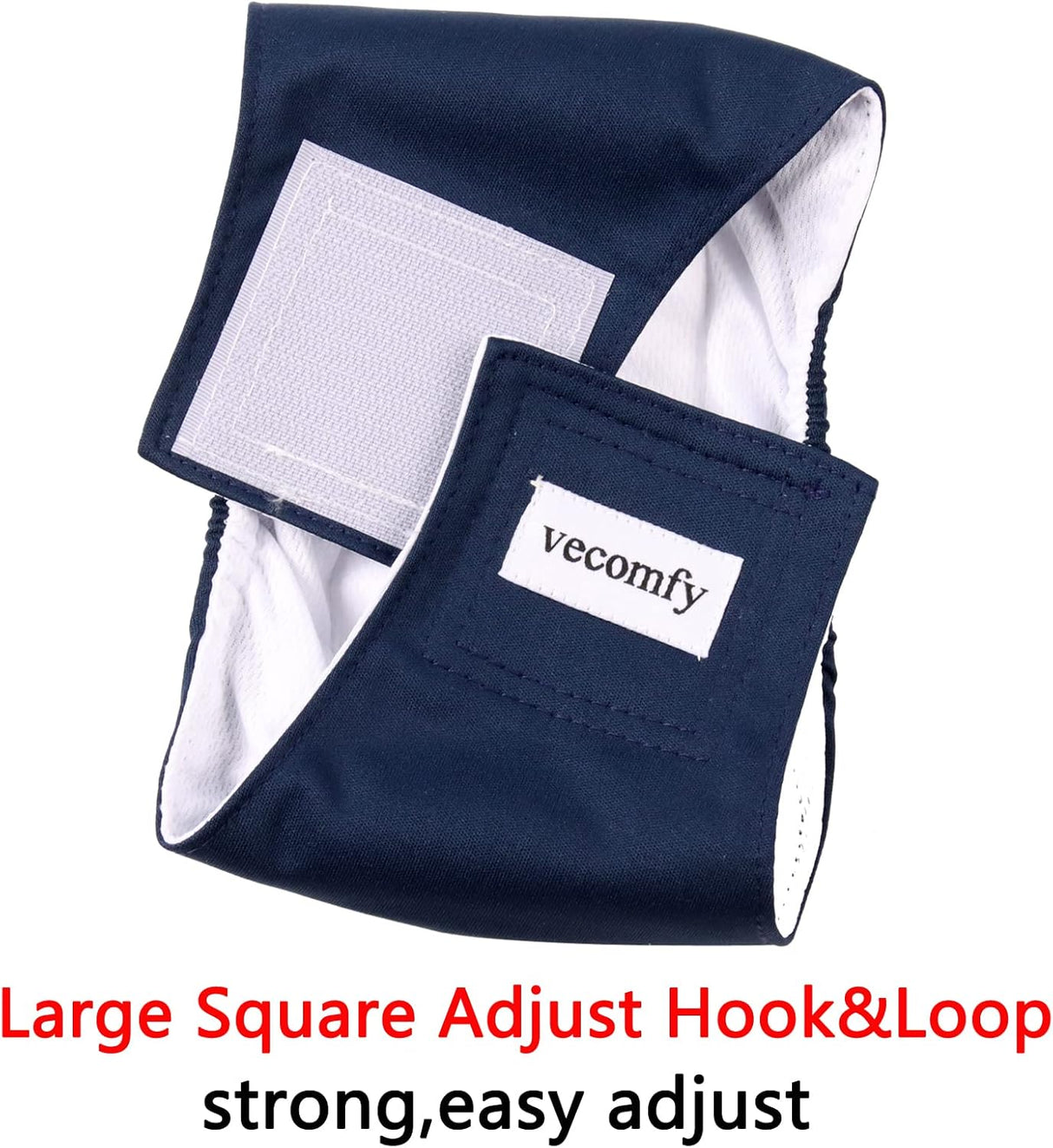 Vecomfy Bandas para el vientre para perros machos (paquete de 5)