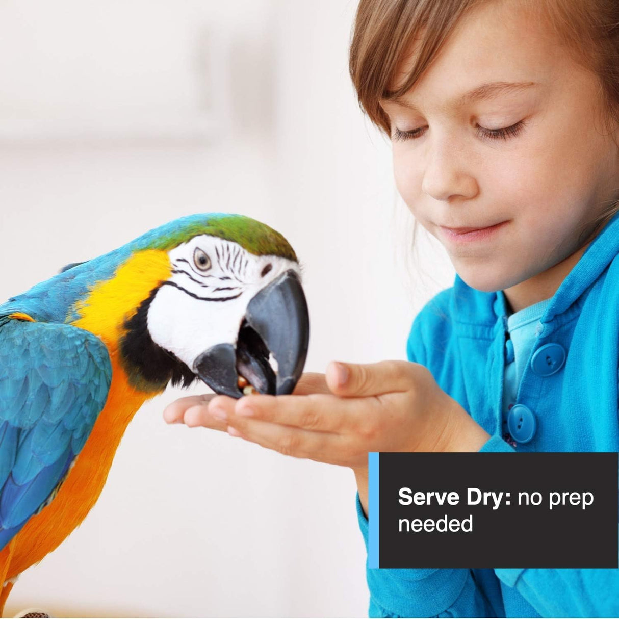 HARI Tropican Bird Food, alimento con cacahuetes 1.8 libras