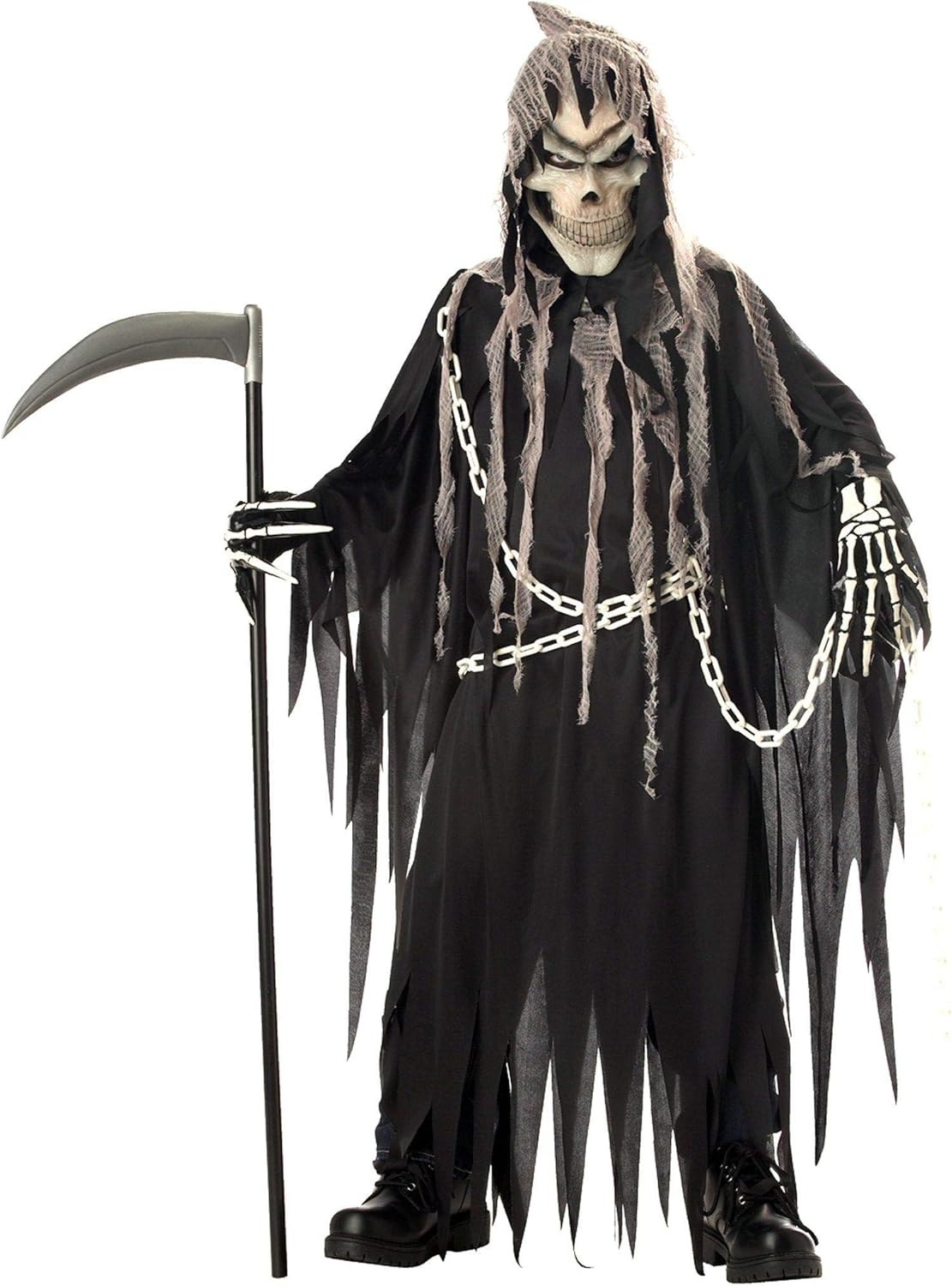 Disfraz de niño de Mr. Grim talla XL