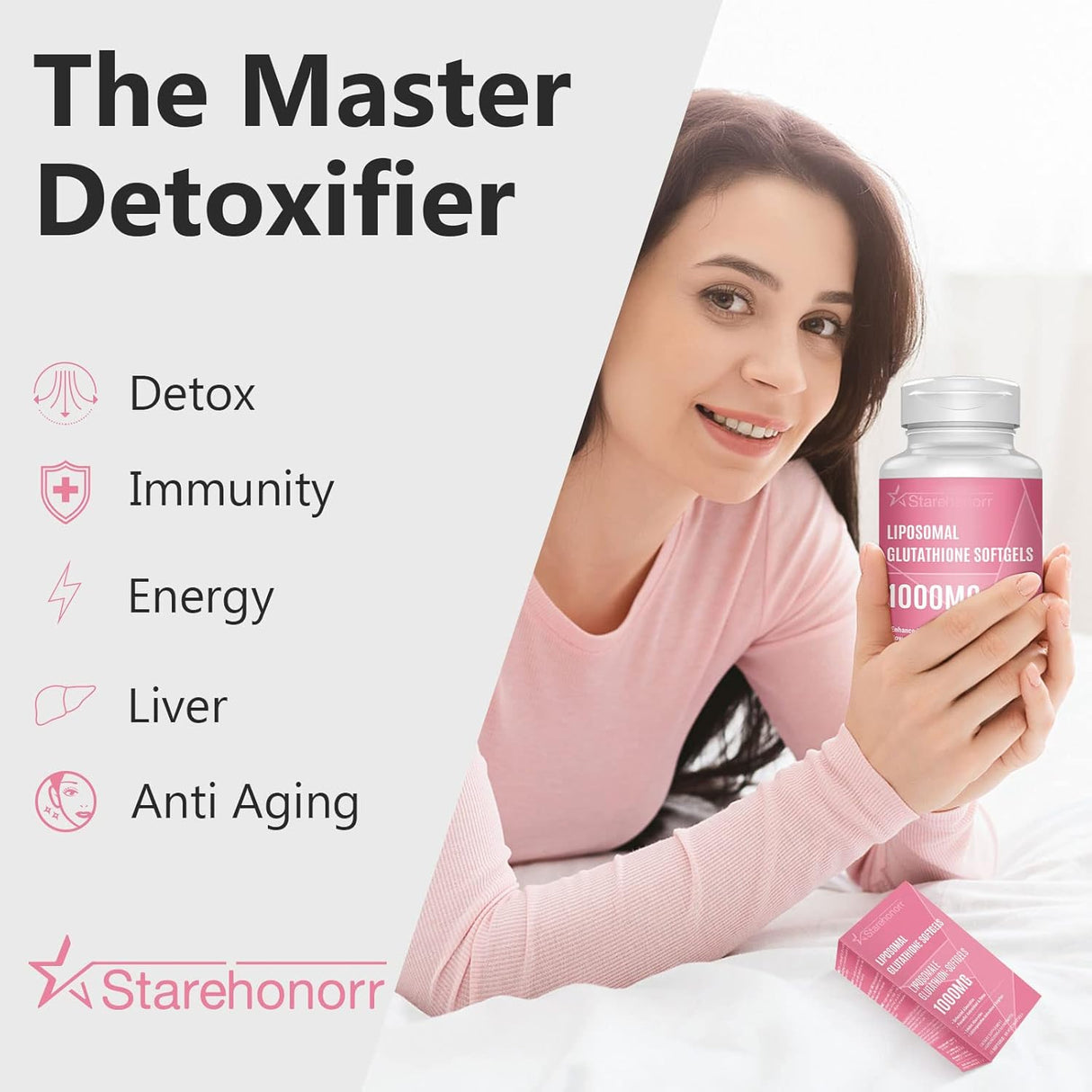 Suplementos Alimenticios Cápsulas blandas de glutatión