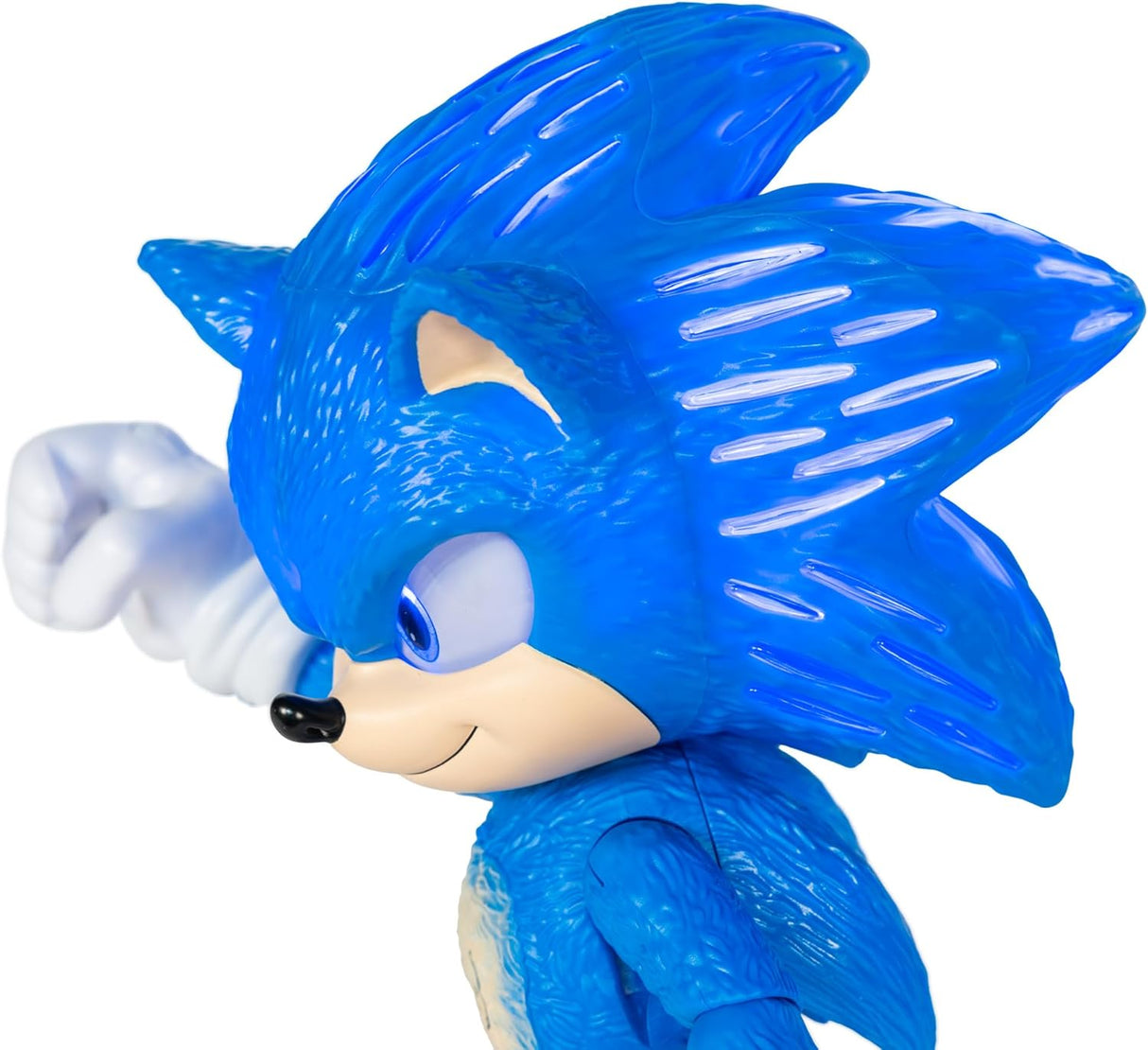 Figura Sonic 12 Ultimate, Sonic, 30+ Frases, Ojos y Espinas Lumin.