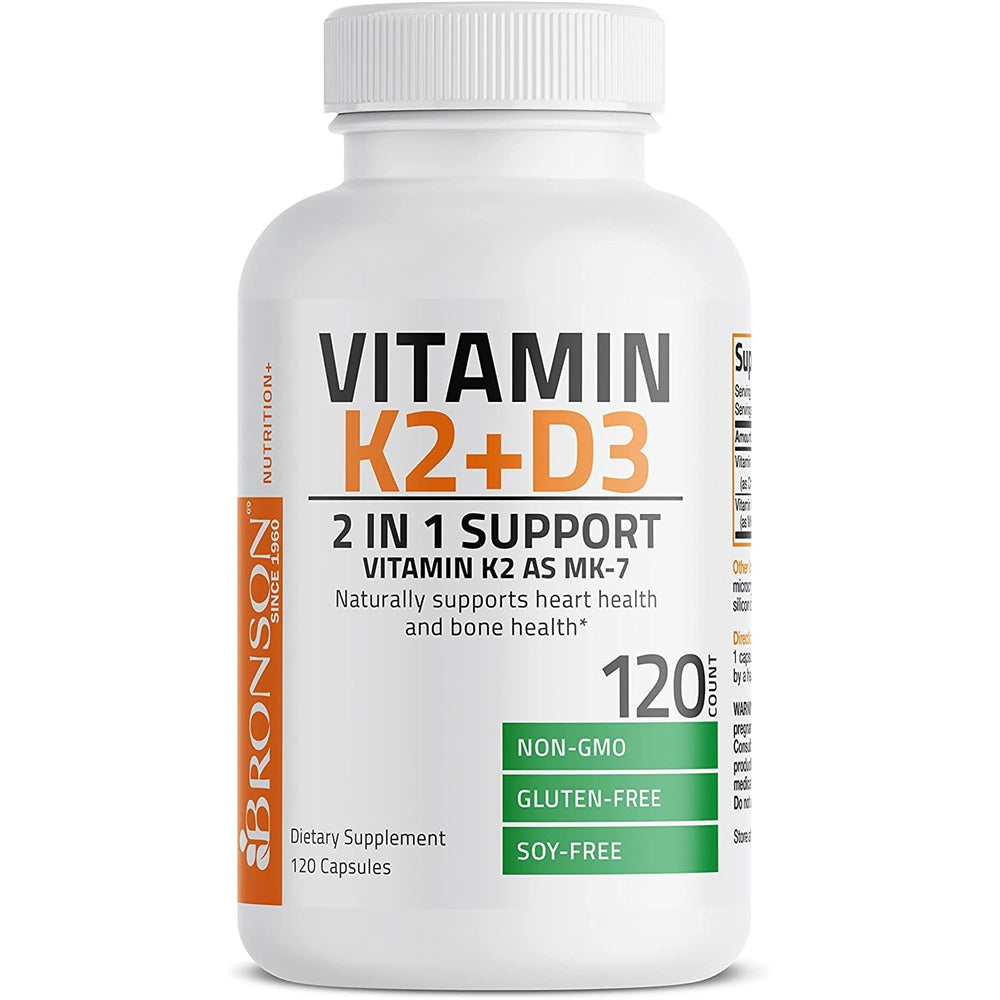 Suplementos Alimenticios Vitamina K2 + D3