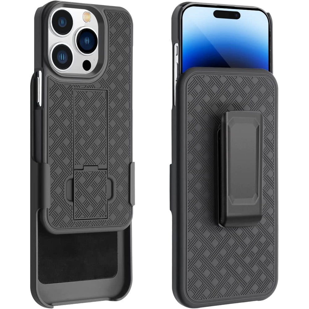 Funda compatible con celular 14 Pro Max 5G color negro