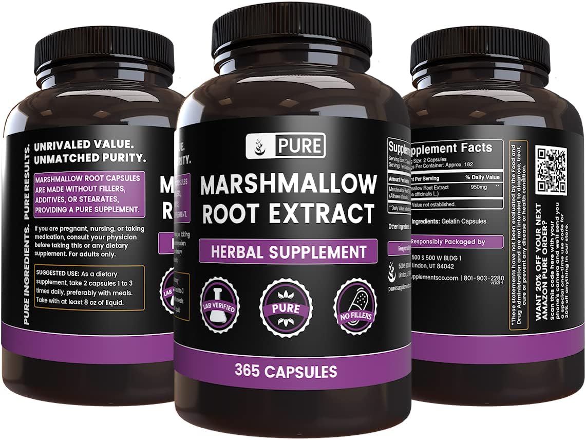 Suplementos Pure Original Ingredients Raíz de malvavisco