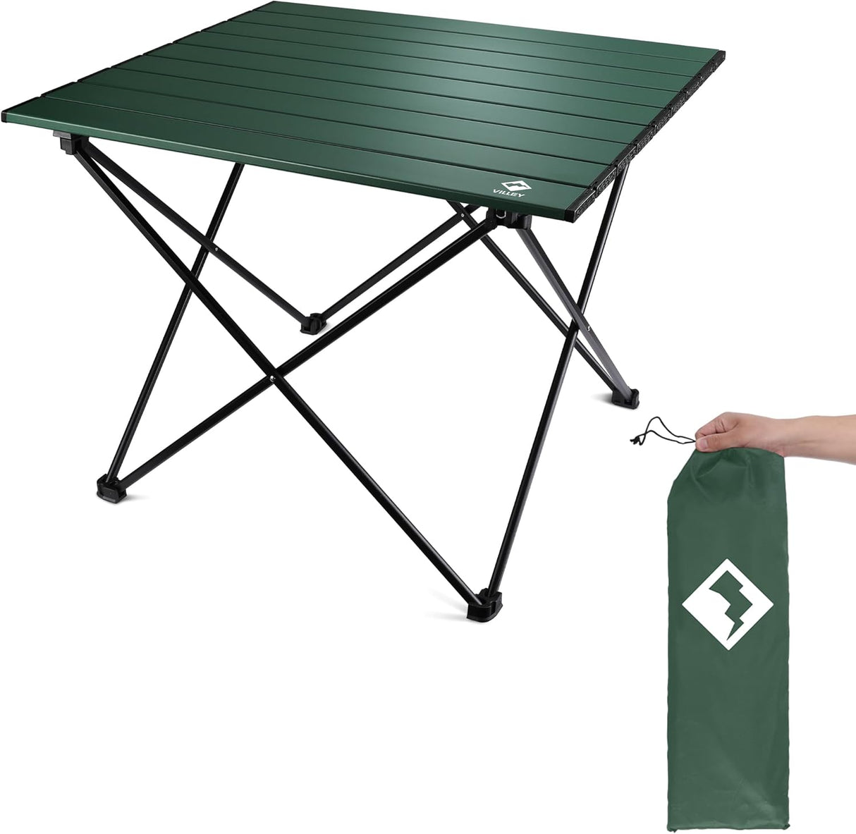 Mesa de Camping Plegable Ultraligera con Bolsa de Transporte