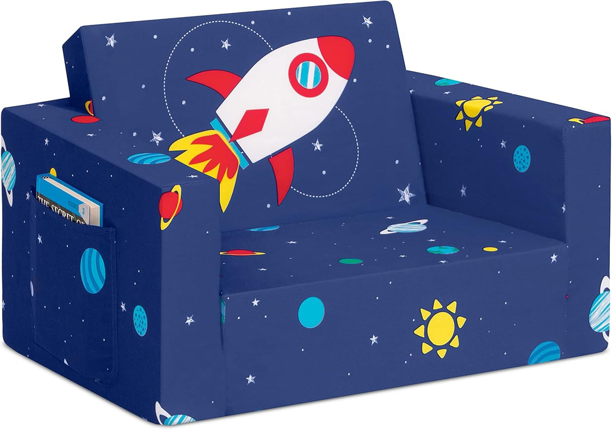 Silla transformable en cama cómoda para niños Delta Children