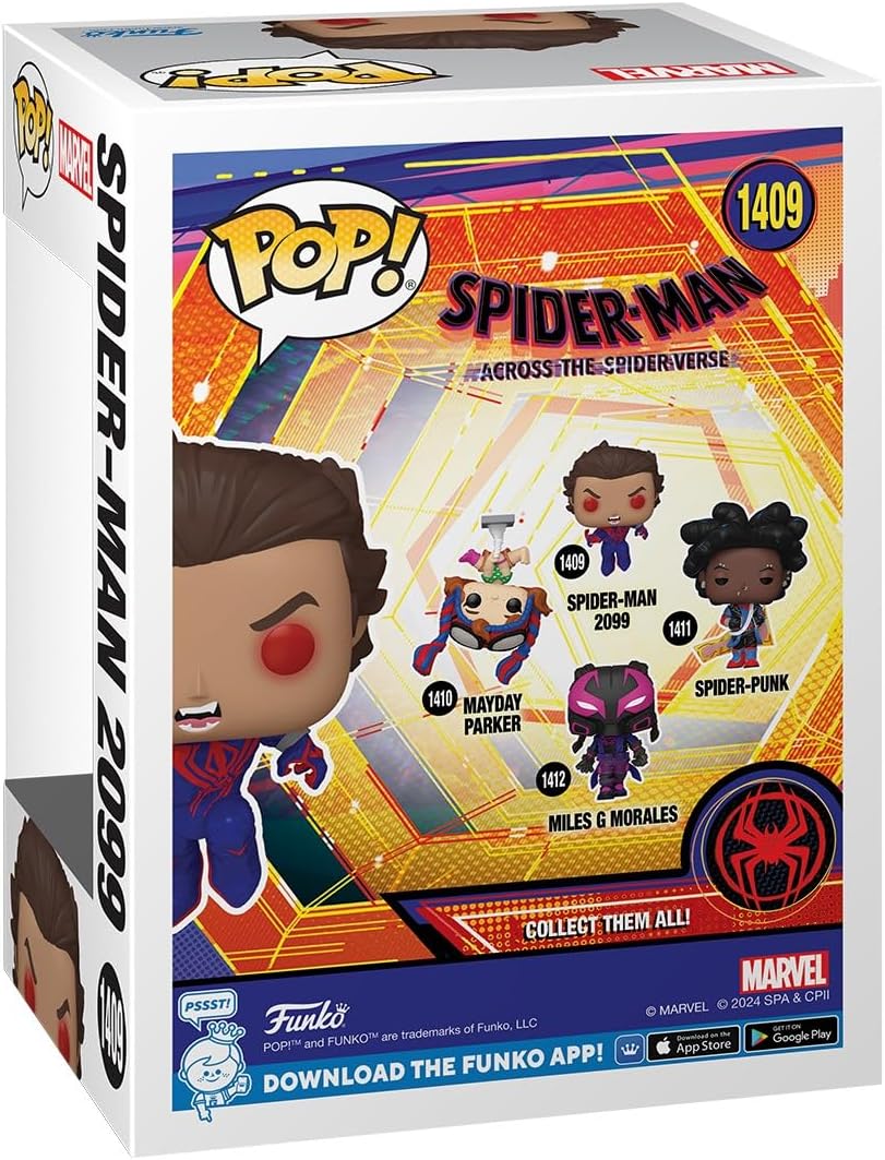 Figura Coleccionable Spider-Man 2099 Unmasked - Funko POP!