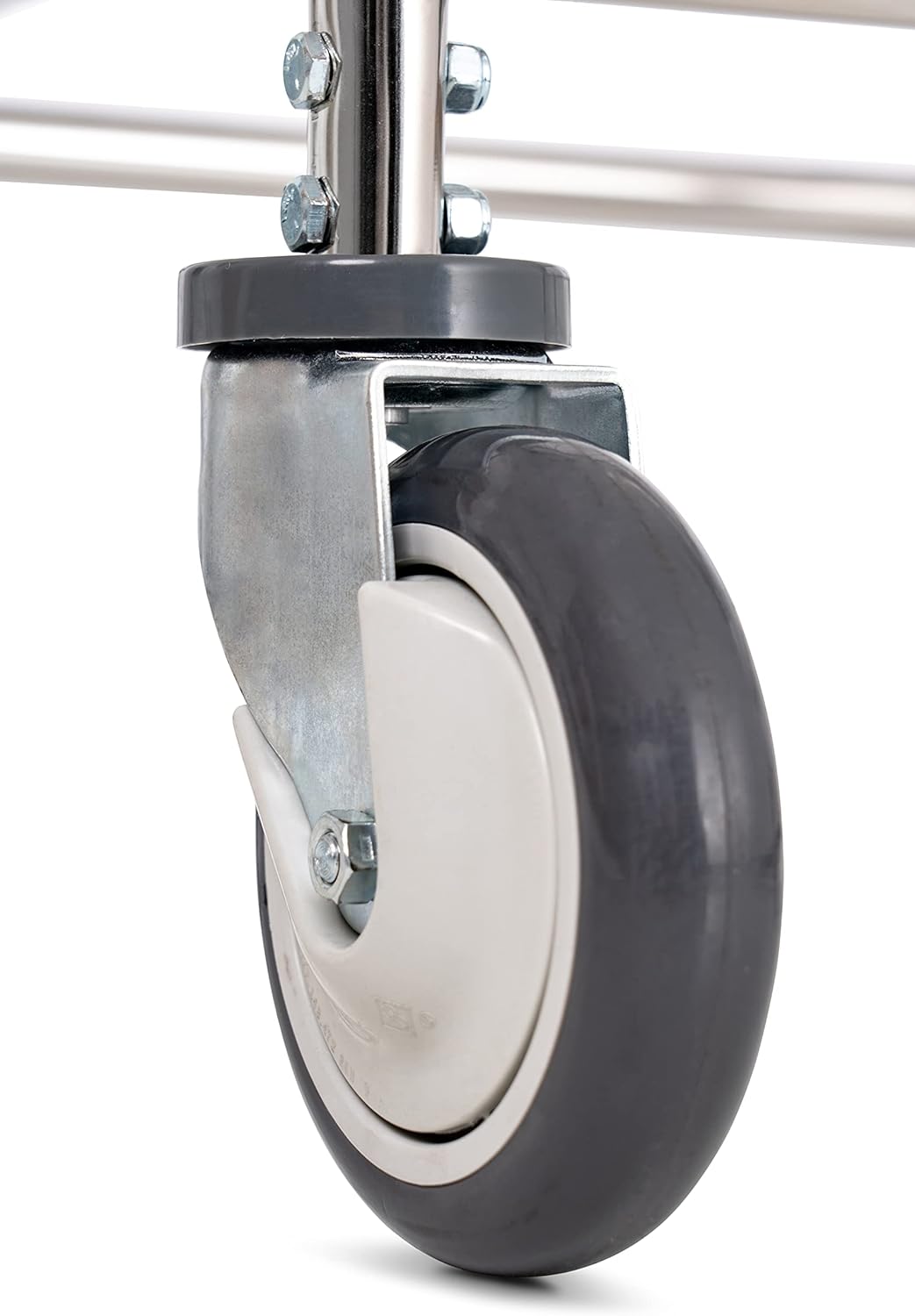 Carro de lavandería R&B Wire® 100E58, 2.5 bushel, acero, pesado