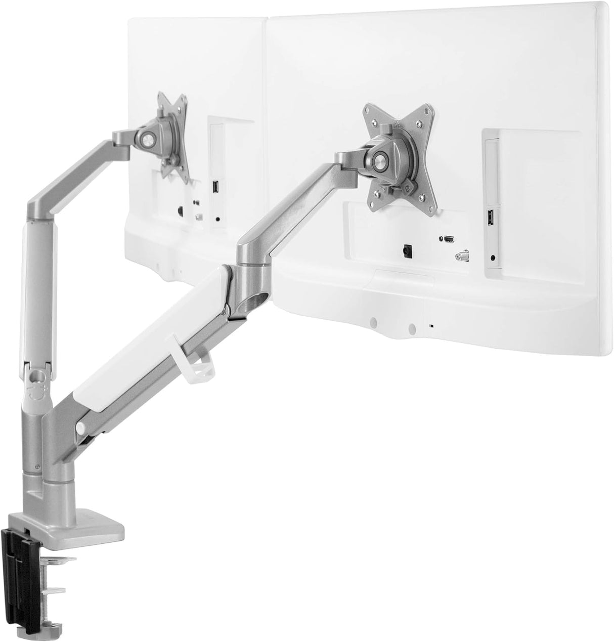 Soporte Doble para Monitores VIVO, Brazo Neumático STAND-V200A