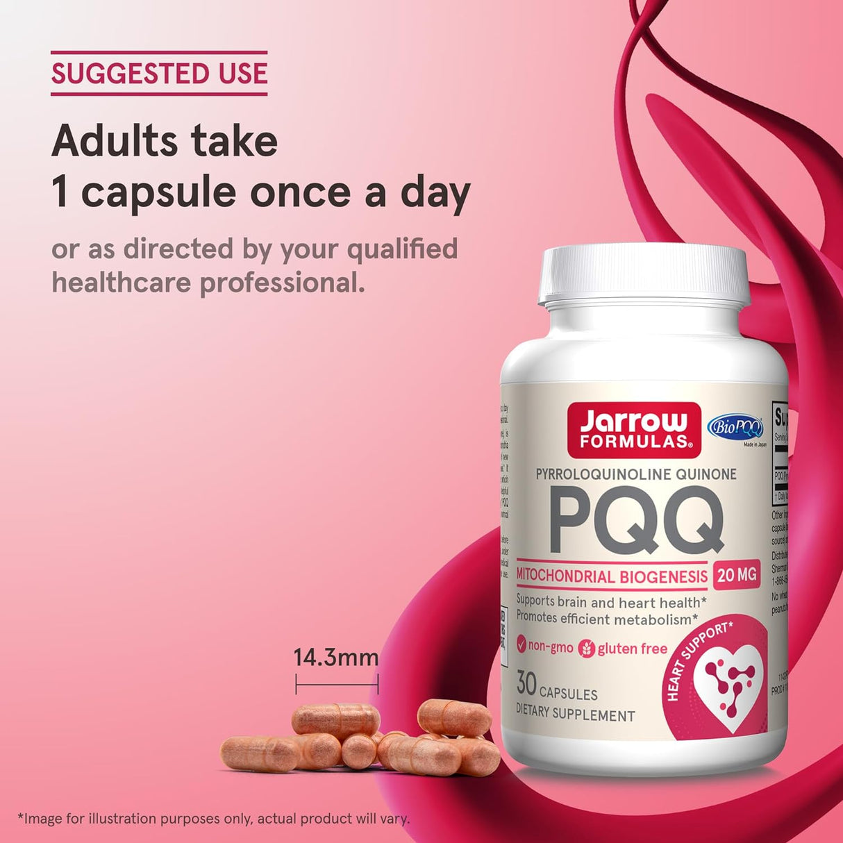 Suplemento Jarrow Formulas PQQ, PQ20