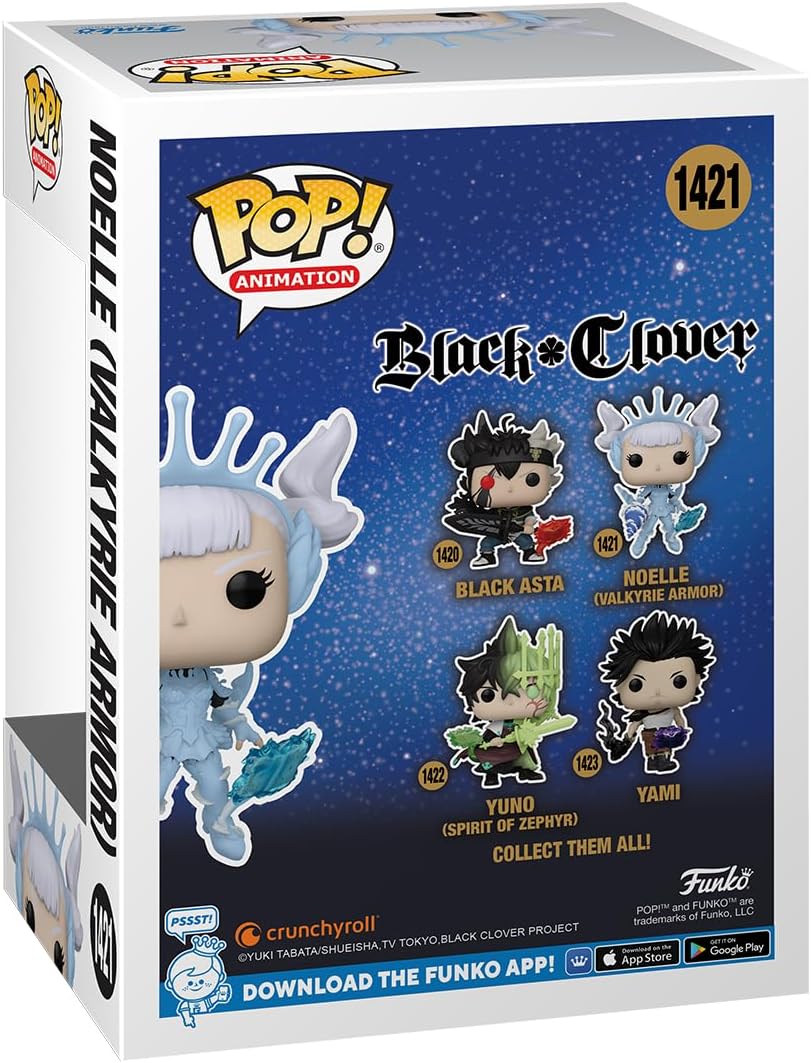 Funko Pop! Animación: Black Clover - Noelle Armor Valkiria