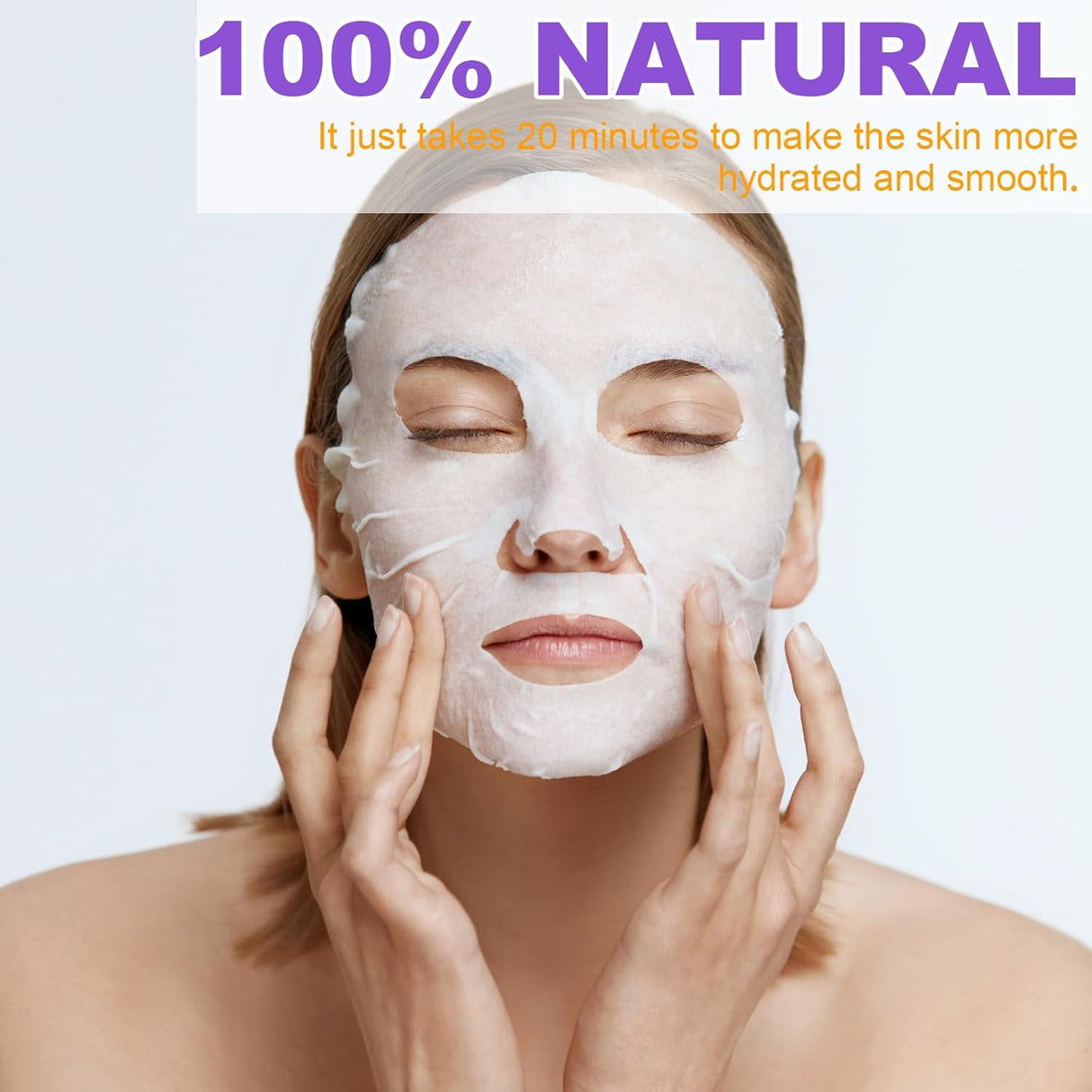 Sheet Facial Masks, Hydrating & Moisturizing, Natural Skincare