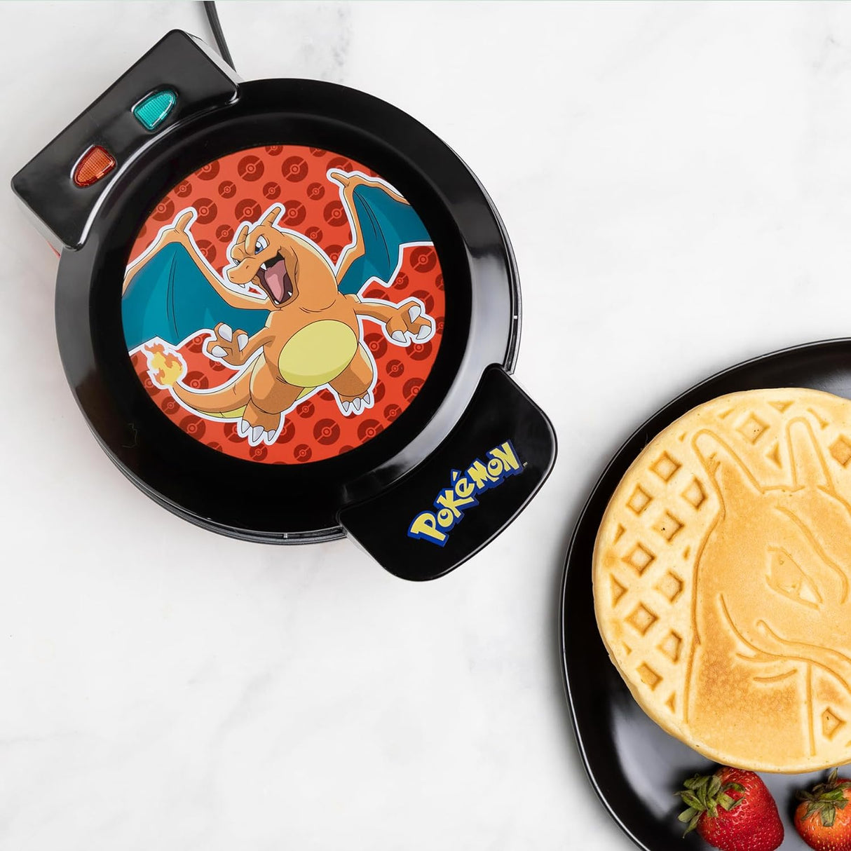 Waffle Maker Pokémon Charizard - Uncanny Brands, Bounty Waffles