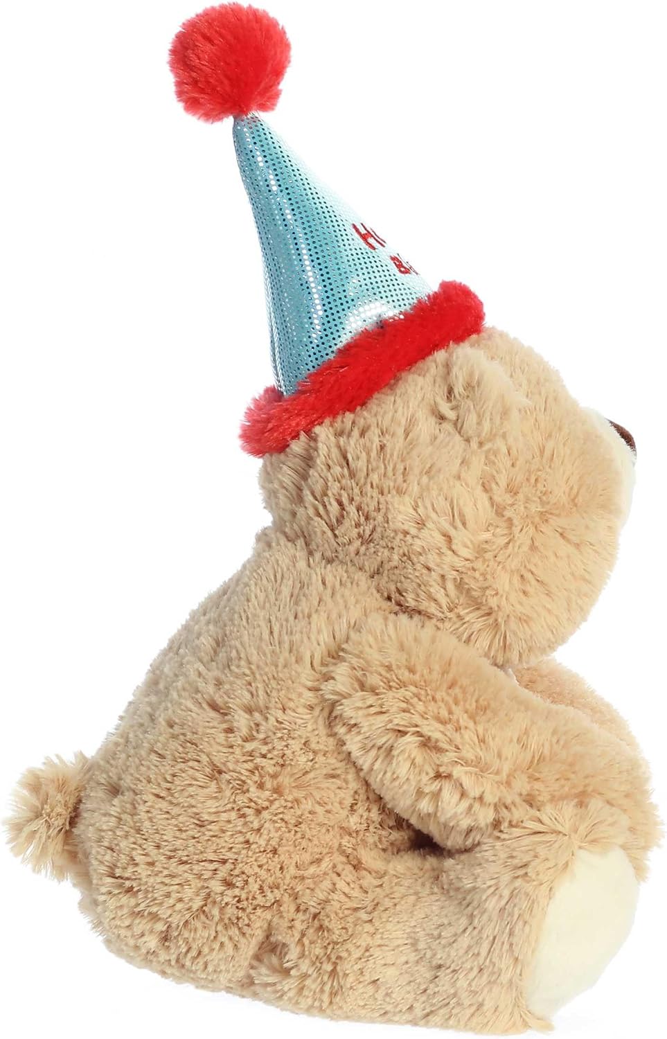 Oso de cumpleaños Snuggly Aurora - 12 pulgadas - Compañero reconfortante