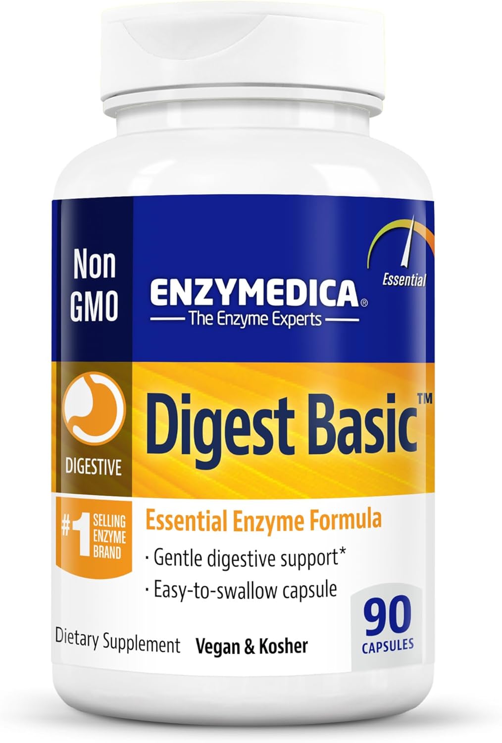 Suplementos Enzymedica Cápsulas básicas para digestión