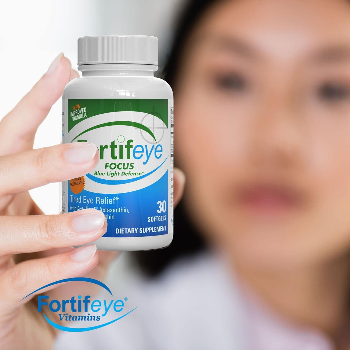 Suplemento para el cuidado de los ojos astaxantina, luteína