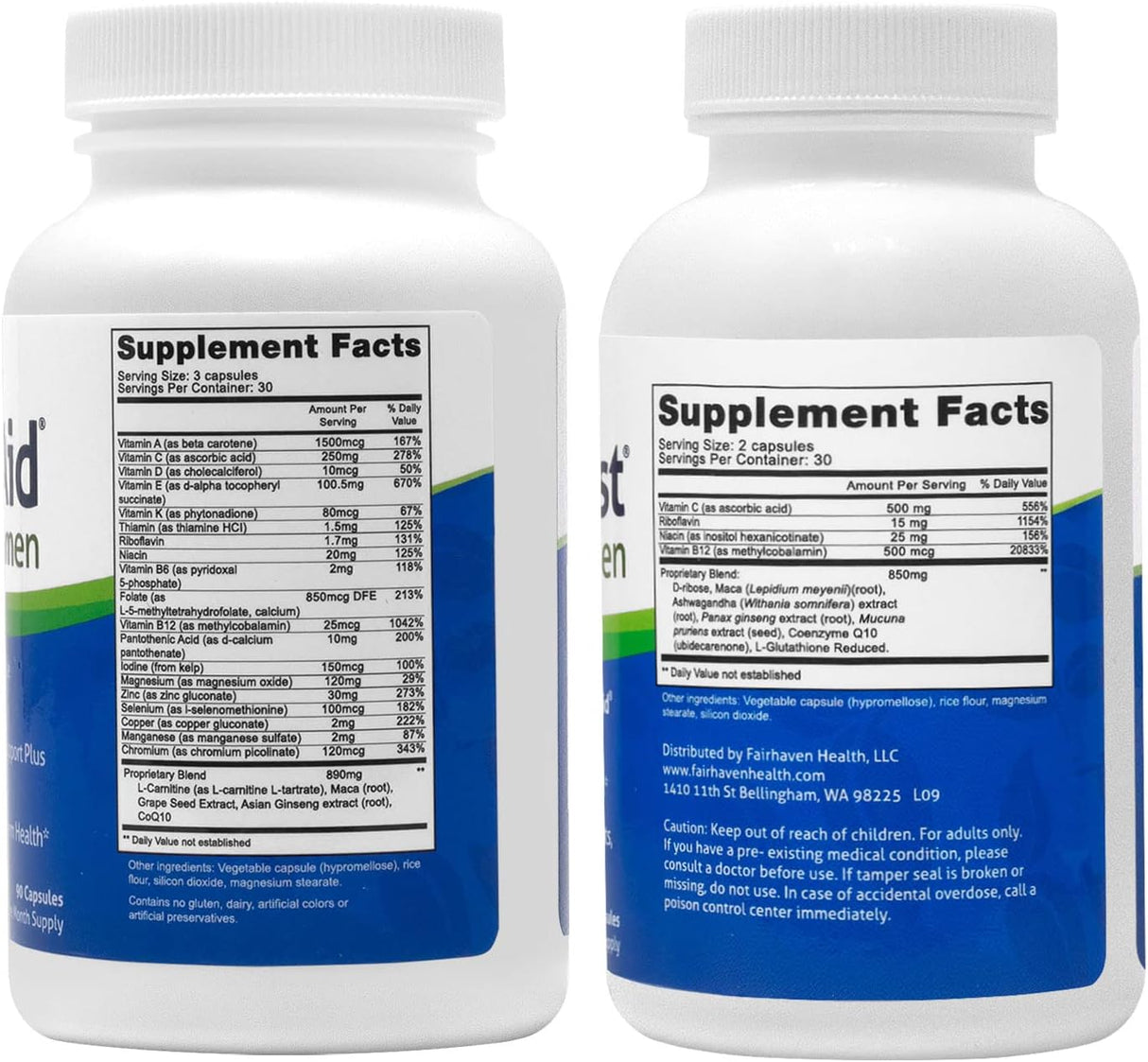 Suplemento de fertilidad masculina FertilAid antioxidantes