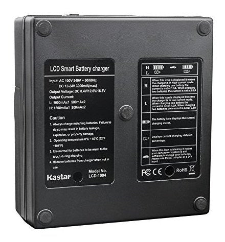 Cargador rápido LCD Dual Smart