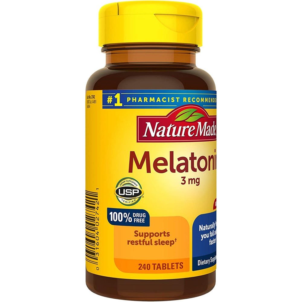 Suplementos Nature Made 240 unidades