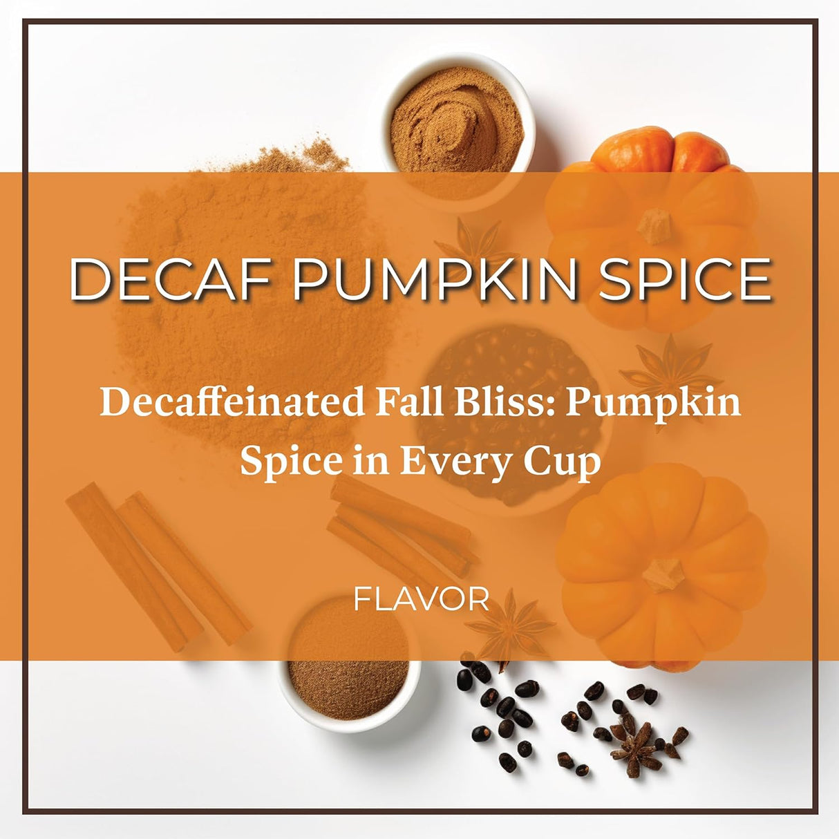 Café San Diego DECAF Pumpkin Spice, Molido Tostado 16 oz
