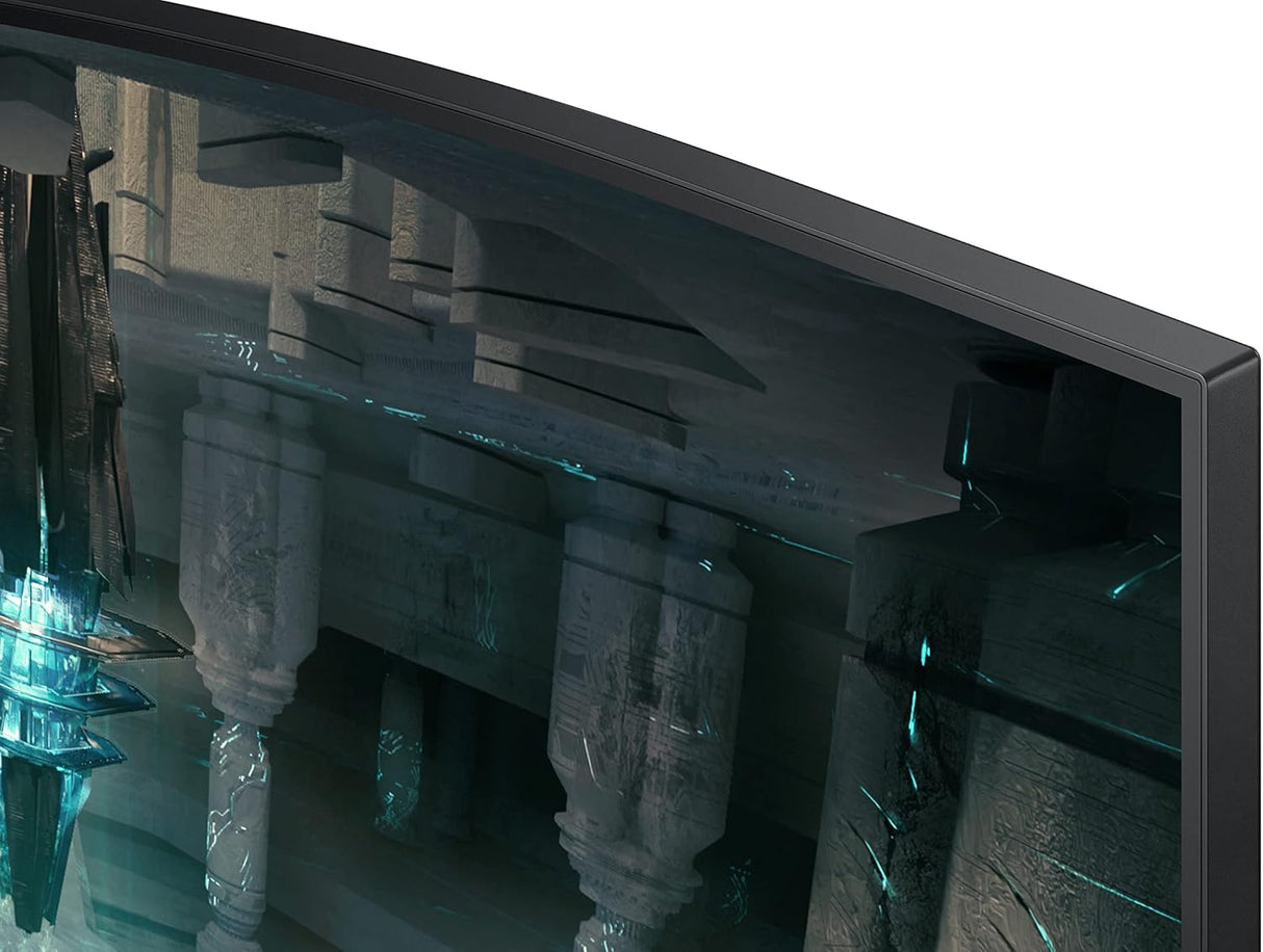 Monitor curvo para juegos negro SAMSUNG Odyssey G65B QHD