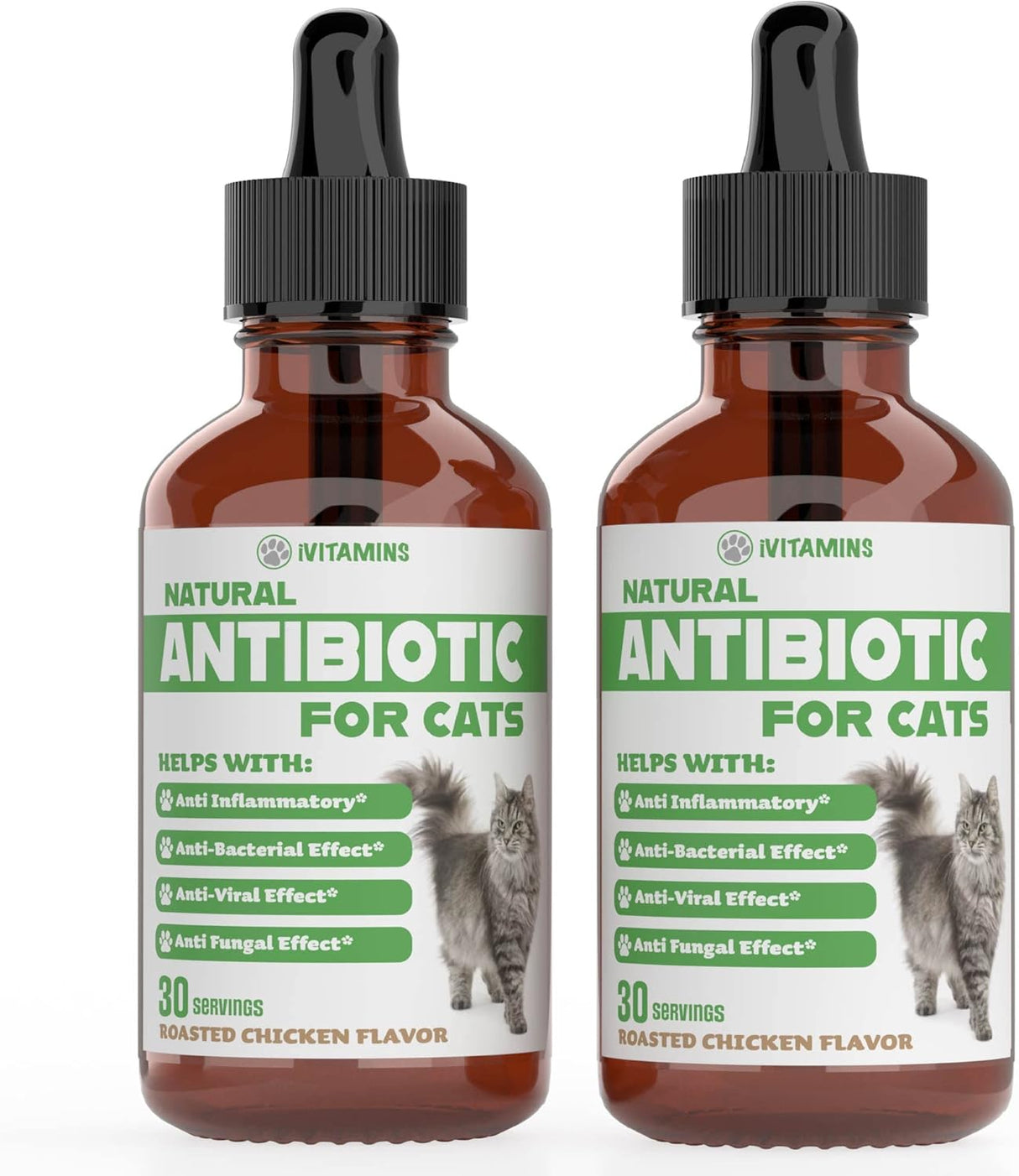 Suplementos para gatos, Antibióticos para gatos