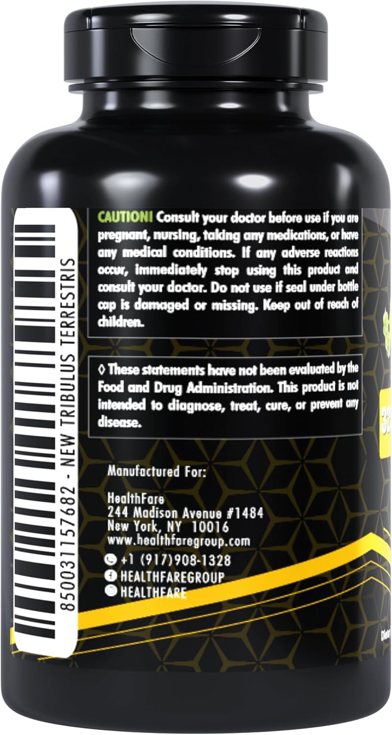 Suplemento Extracto de Tribulus Terrestris 32,500 mg 200u