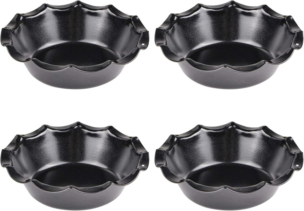 Moldes para tartas antiadherentes con bordes con volantes