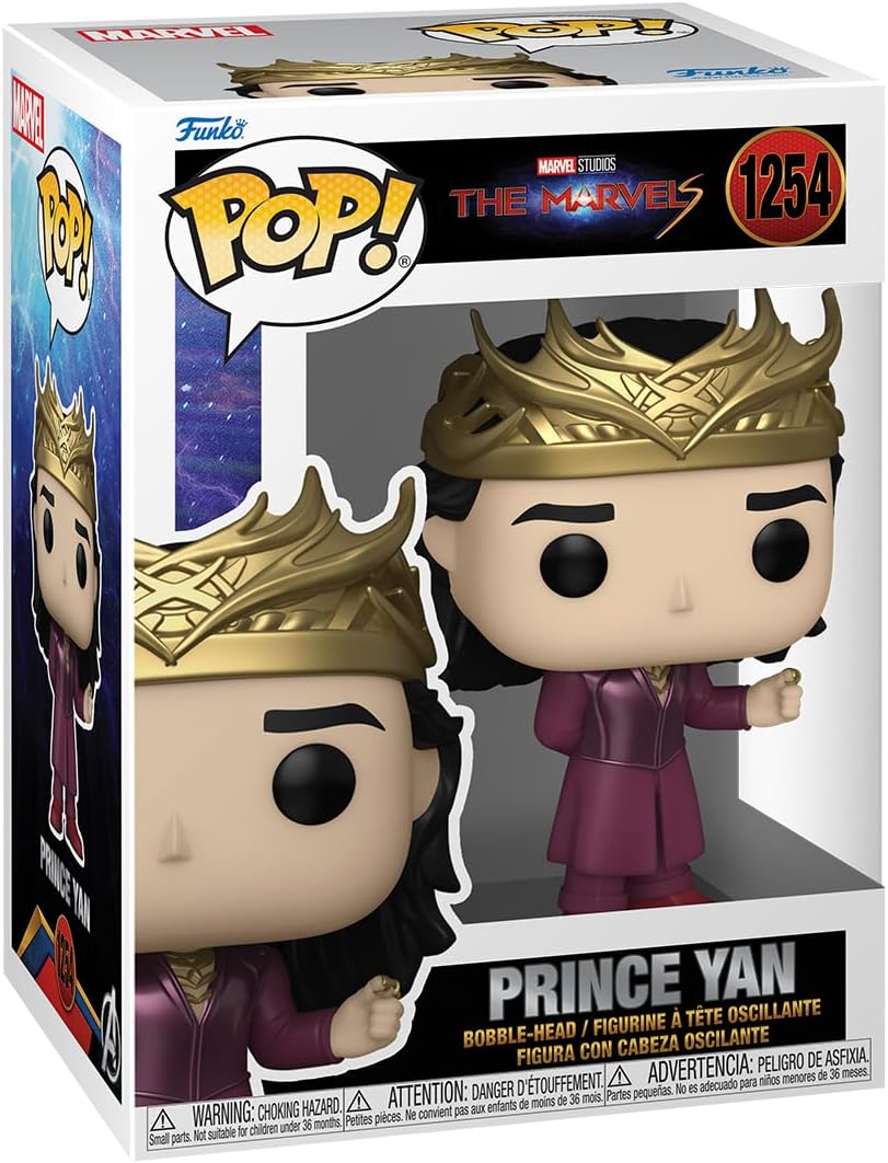 Funko Pop! Películas: The Marvels - Príncipe Yan Coleccionable