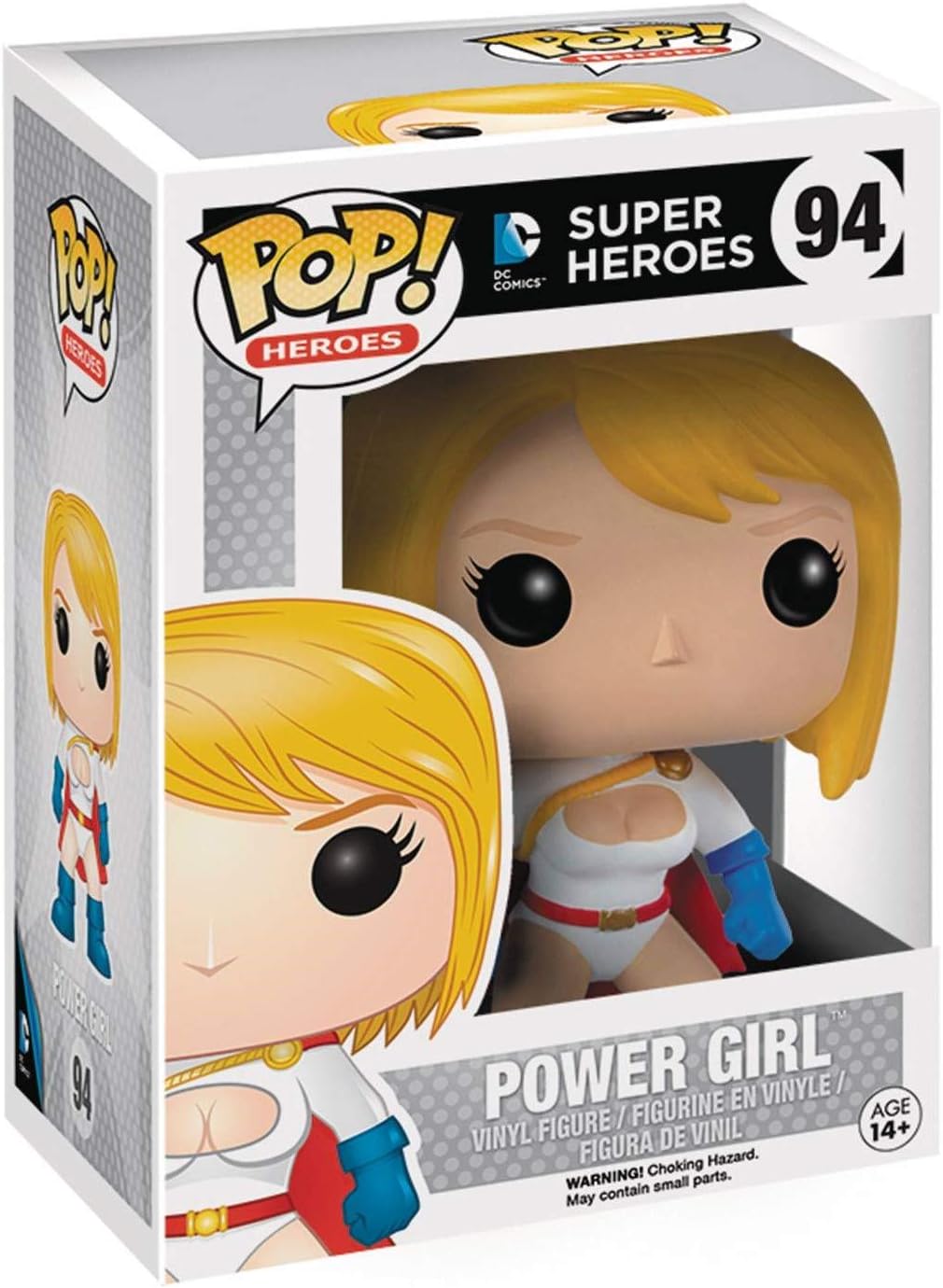 Figura Funko Vinyl Power Girl, POP DC Heroes, 3.75 pulgadas