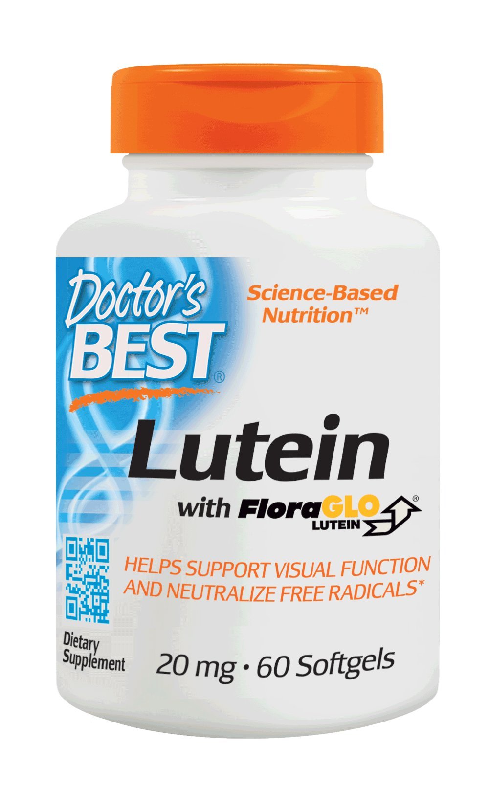 Doctor's Best Lutein with FloraGLO, Gluten Free