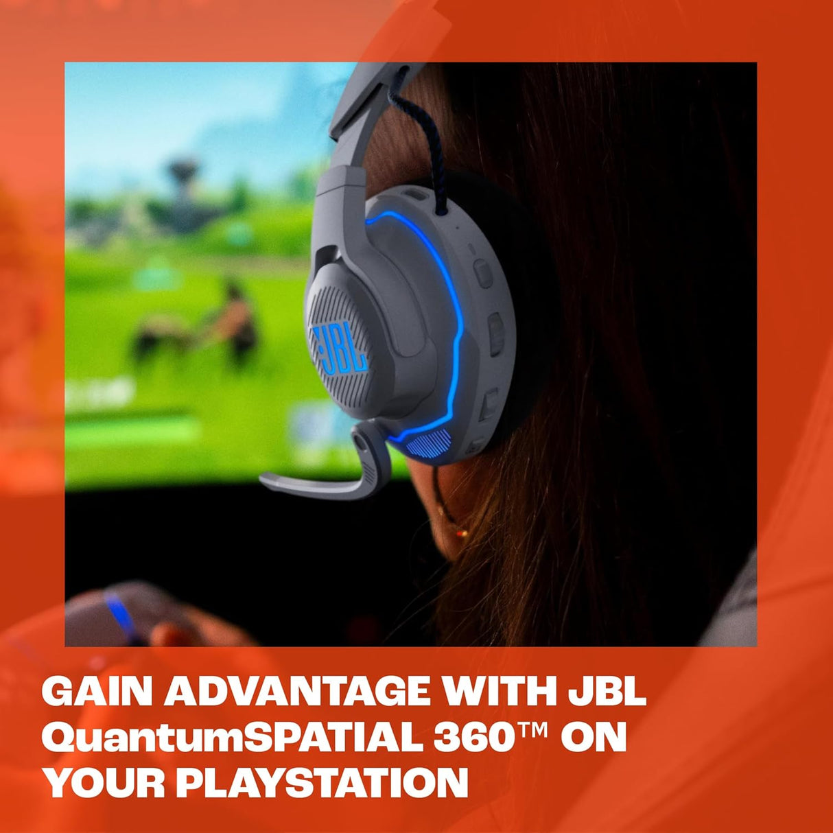 Auriculares Gaming JBL Quantum 910P - Inalámbricos, ANC, 360°