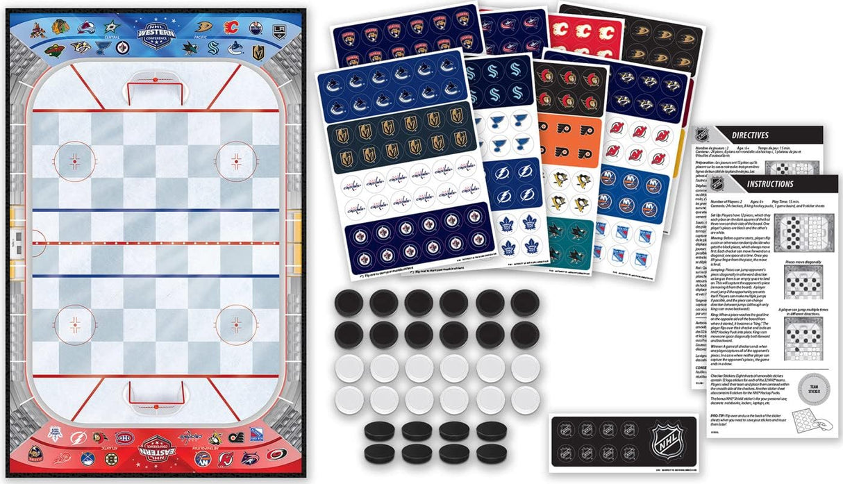 Juego de Damas NHL MasterPieces 13 x 21 Versión Completa