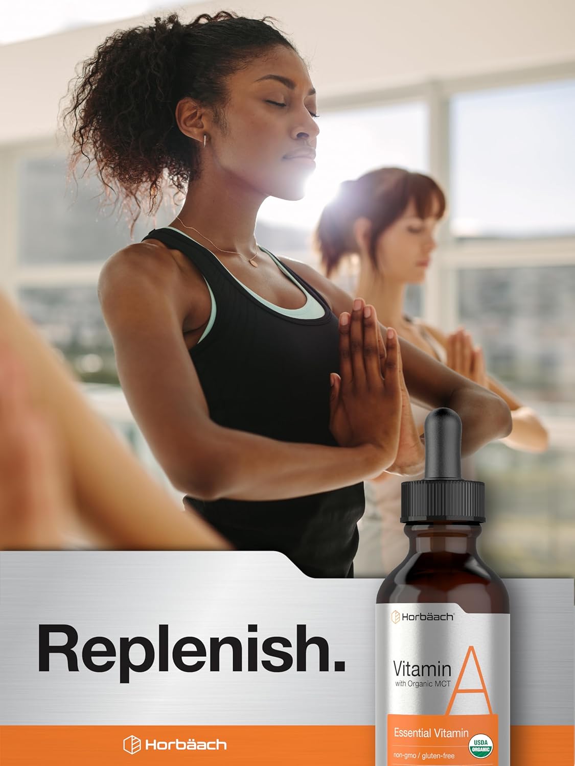 Suplemento Líquido de Vitamina A Horbäach | 4 fl oz, No GMO