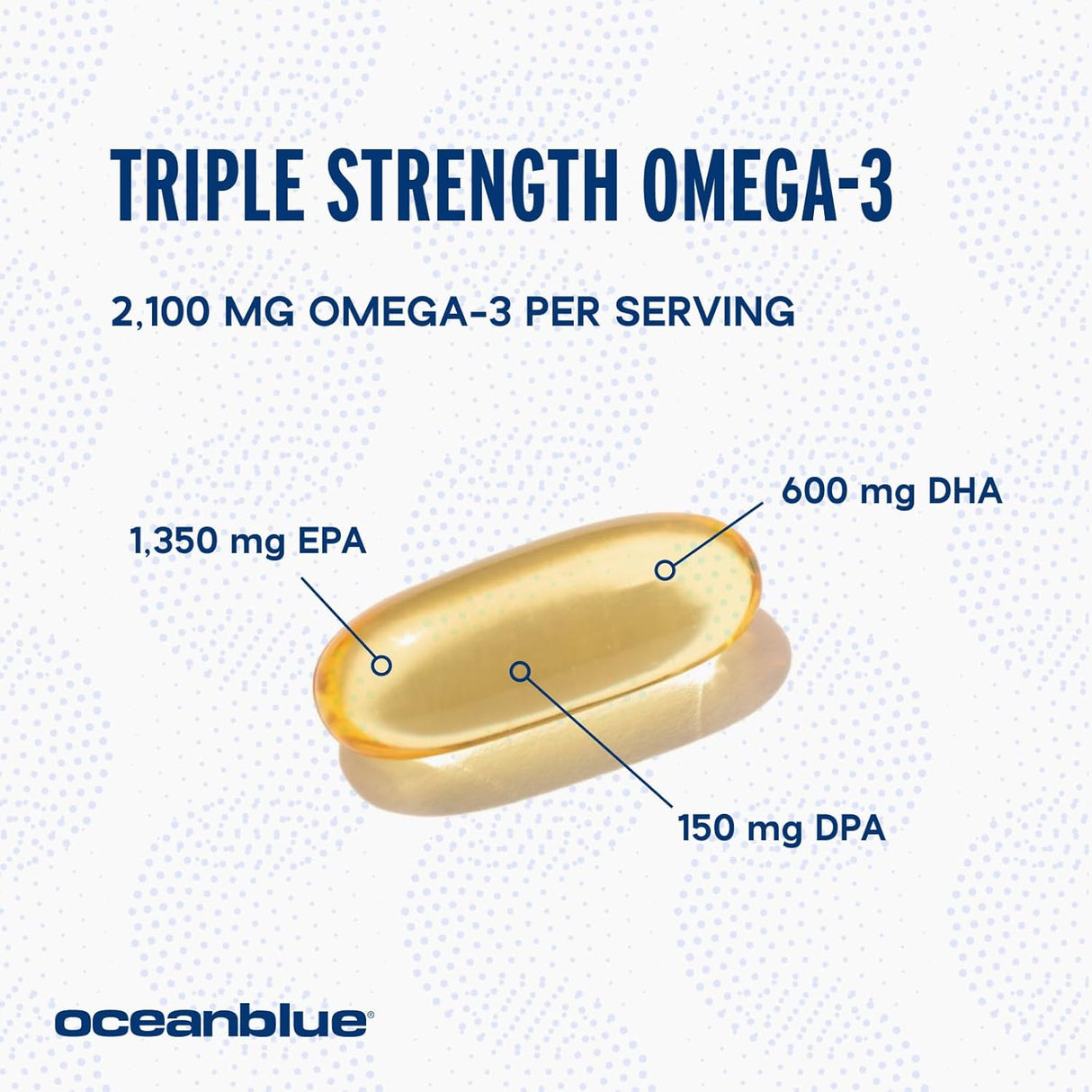 Omega 3 Prof. Oceanblue 2100-120 Cápsulas, Alta Potencia