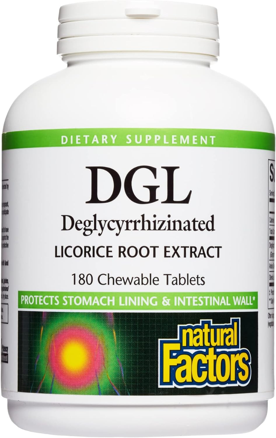DGL Masticable 400 mg, Extracto de Regaliz, Natural Factors