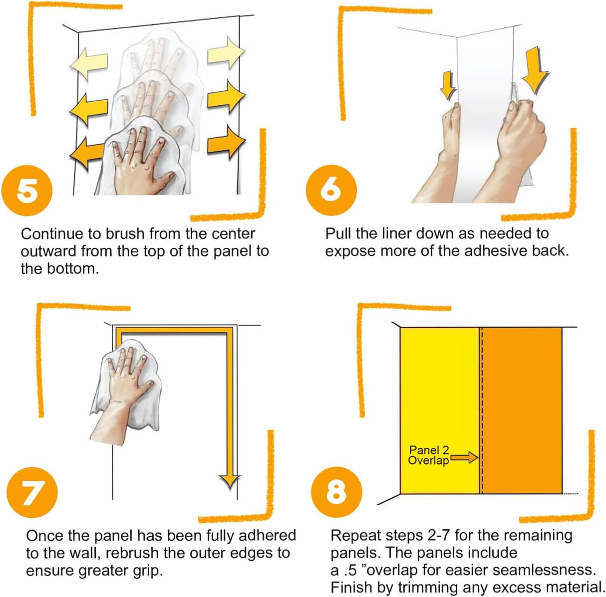 Mural Autoadhesivo wall26 48x72 pulgadas para pared