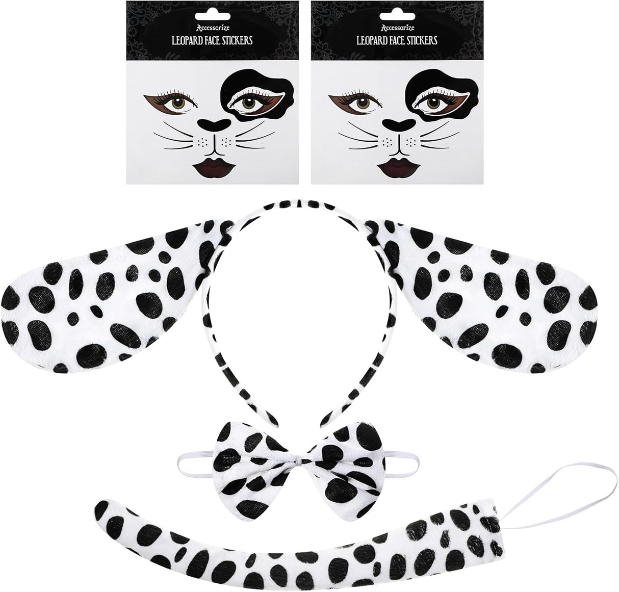 Disfraz de Gato de Leopardo Janinka con Accesorios para Cosplay