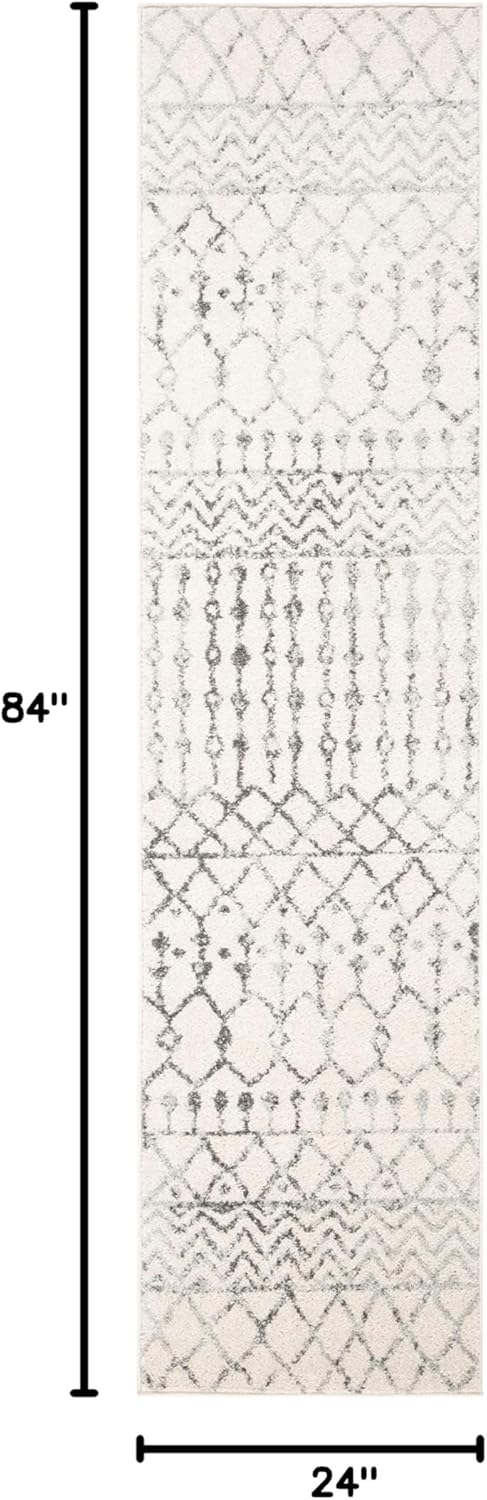 Alfombra Runner Tulum - Diseño Boho, Fácil Cuidado, TUL270A