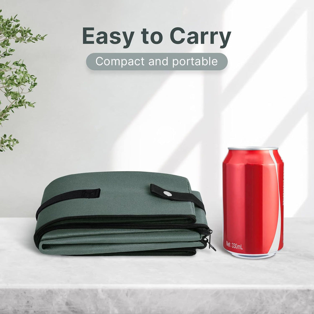 Caja de arena portátil con tapa plegable a prueba de fugas