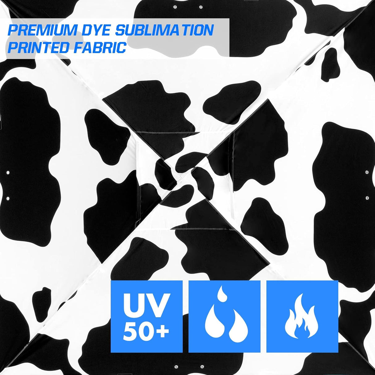 Tienda de campaña 10x10 fácil de instalar, 100 pies de sombra