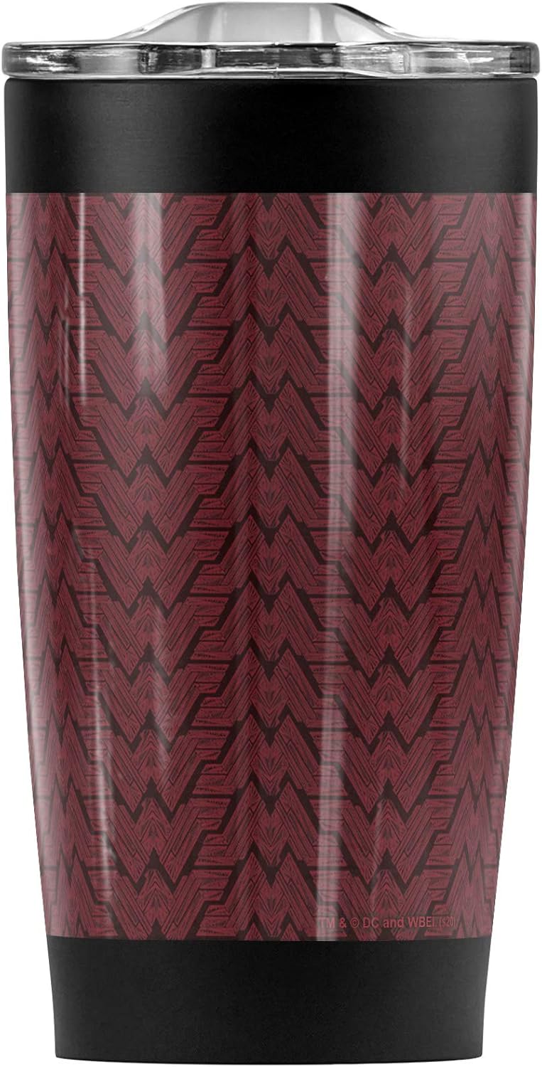 Taza de Acero Inoxidable Wonder Woman, Aislada, 20 oz, DC Comics