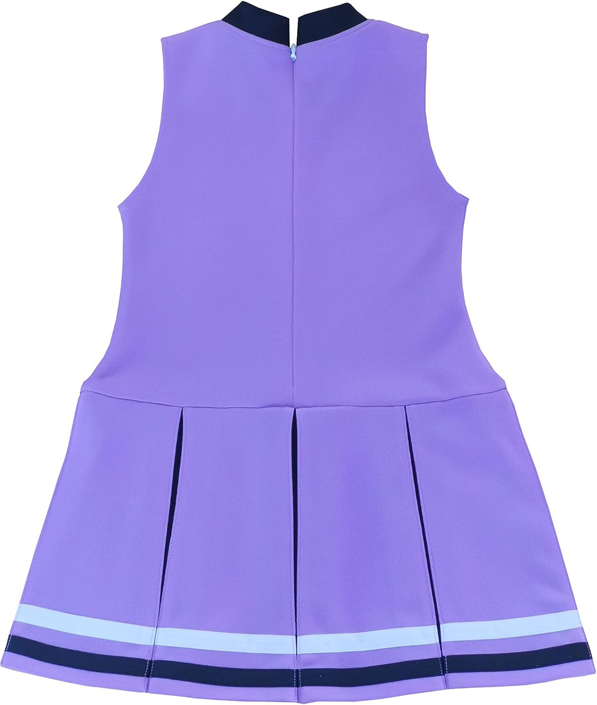 Disfraces de animadora de Halloween lila talla XXL