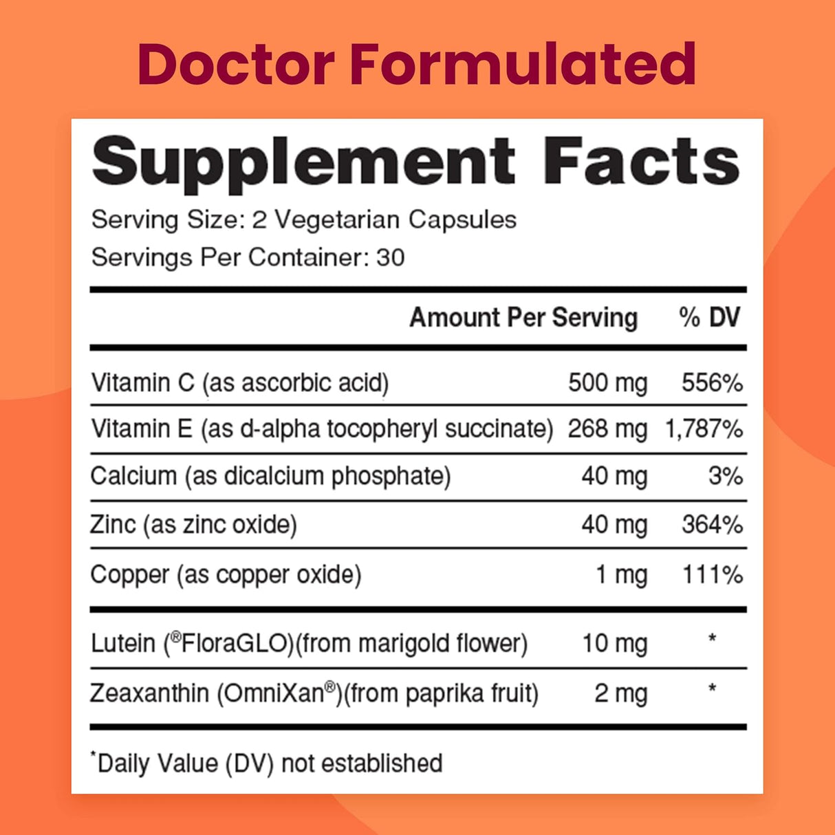 Suplementos Alimenticios Vitaminas para Ojos