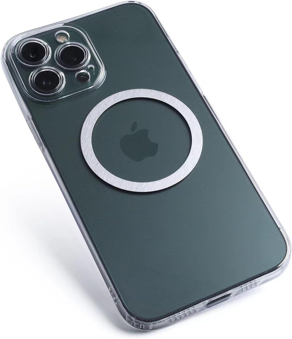 Wannap Cargador inalámbrico magnético anillos de metal